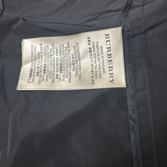 NWOT authentic Burberry Brit trench size 6 - Picture 4 of 4